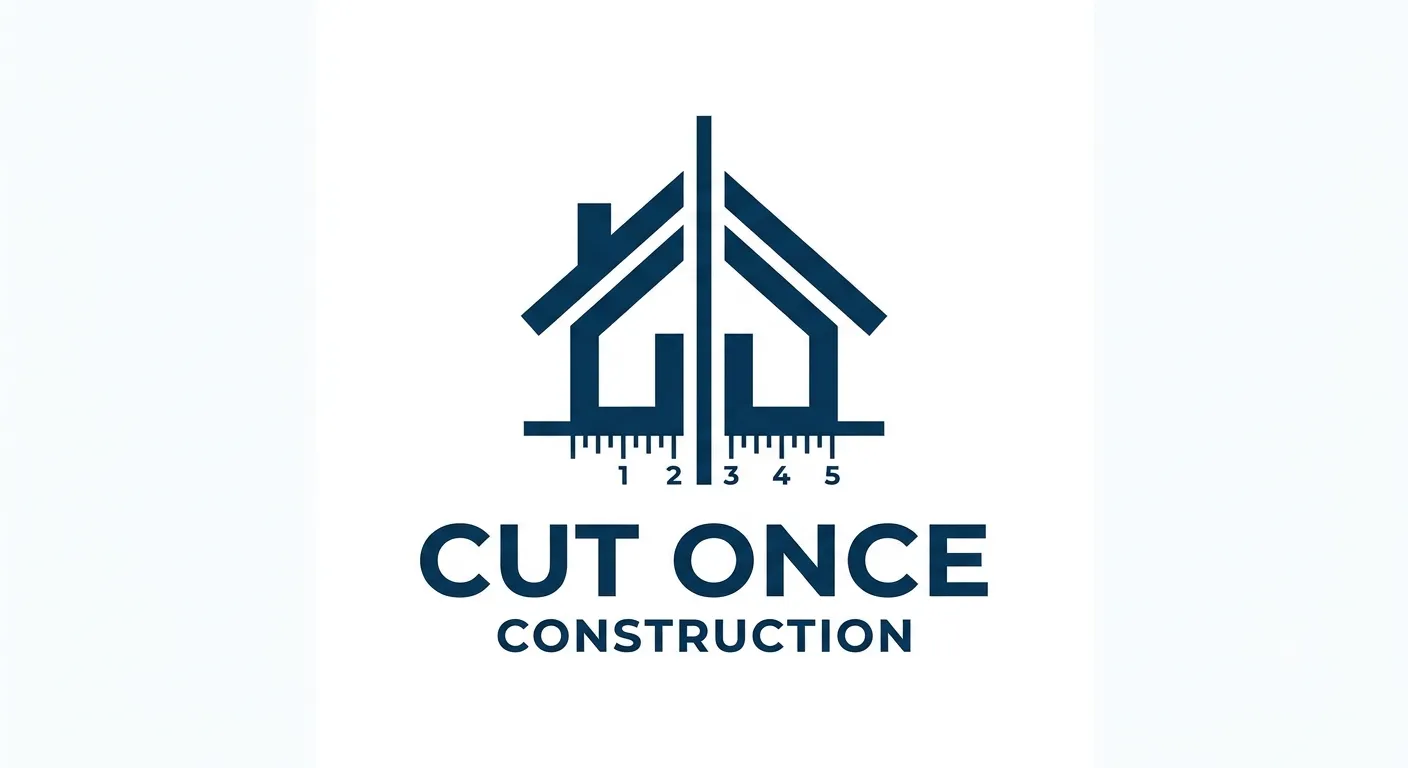 CutOnceConstruction.com Logo - Premium Cut Once Construction Brand Asset CutOnceConstruction.com Logo - Premium Cut Once Construction Brand Asset