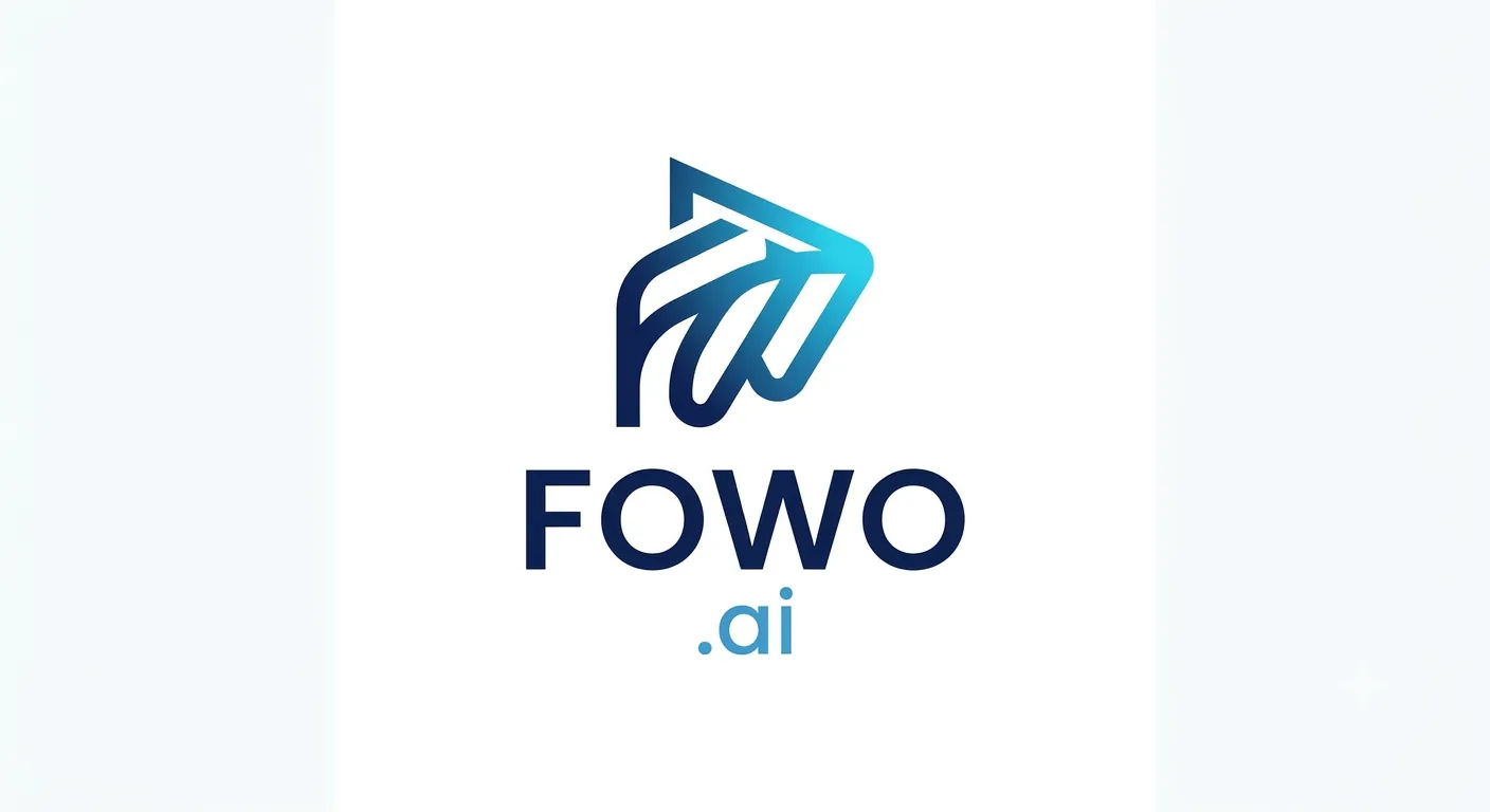 Fowo.ai Logo - Premium Fowo Brand Asset
