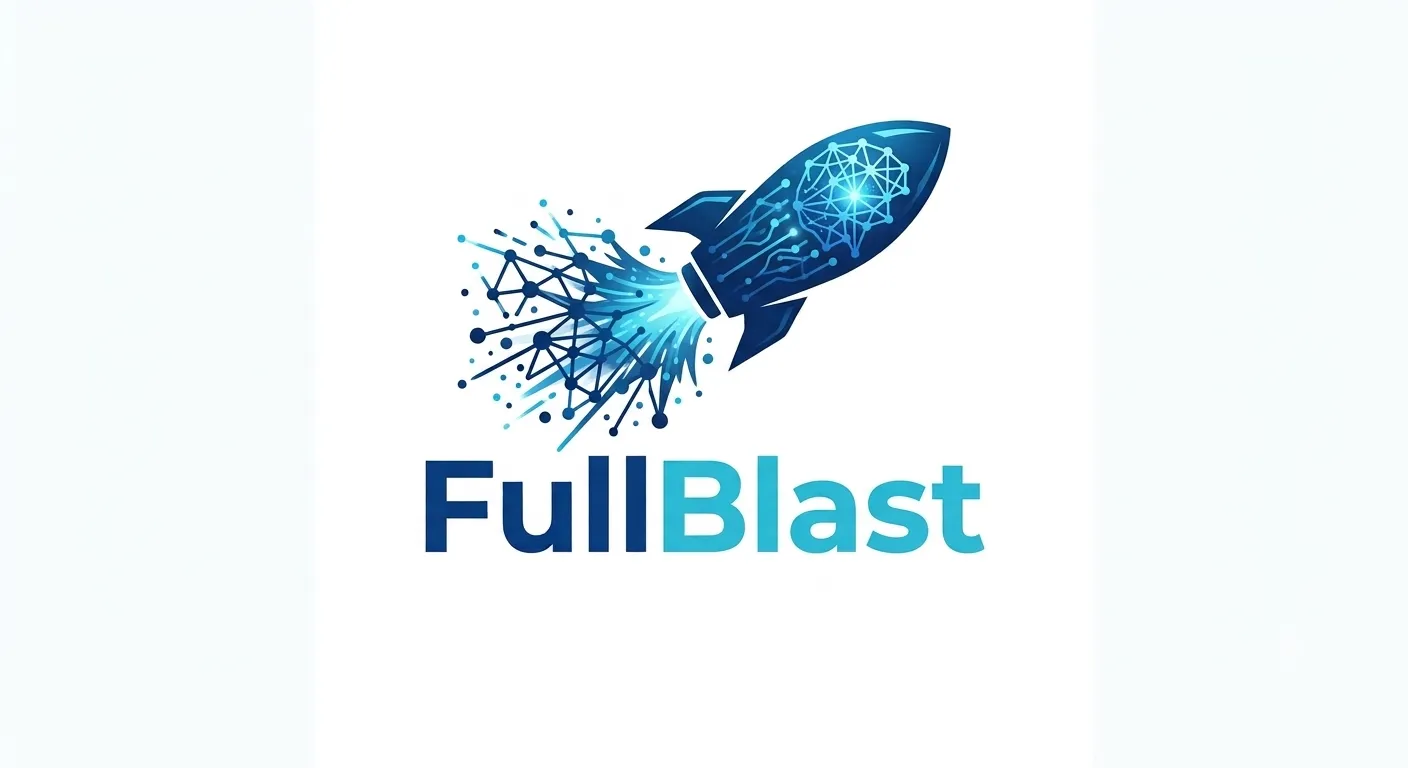 FullBlast.ai Logo - Premium Full Blast Brand Asset FullBlast.ai Logo - Premium Full Blast Brand Asset