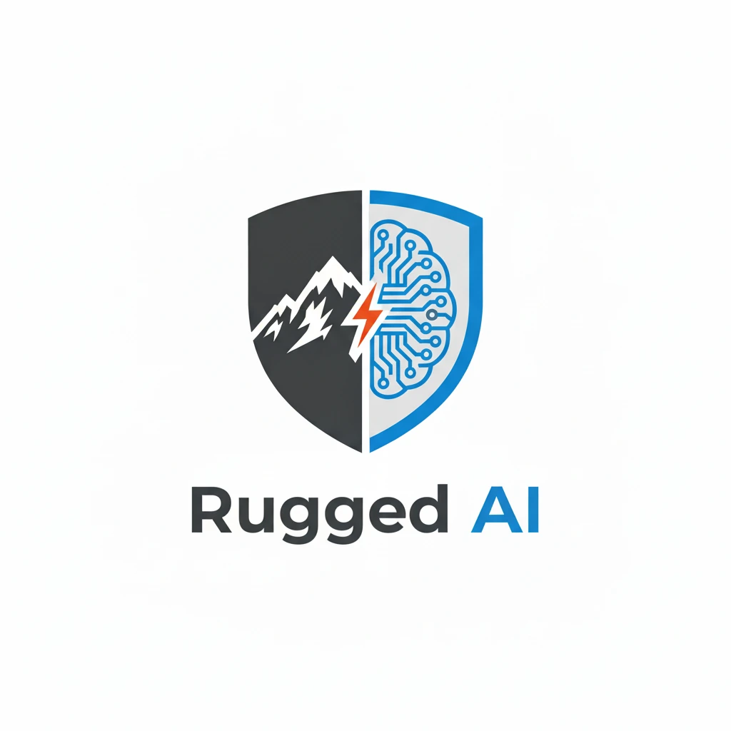 RuggedAI.com Logo - Premium Rugged AI Brand Asset RuggedAI.com Logo - Premium Rugged AI Brand Asset